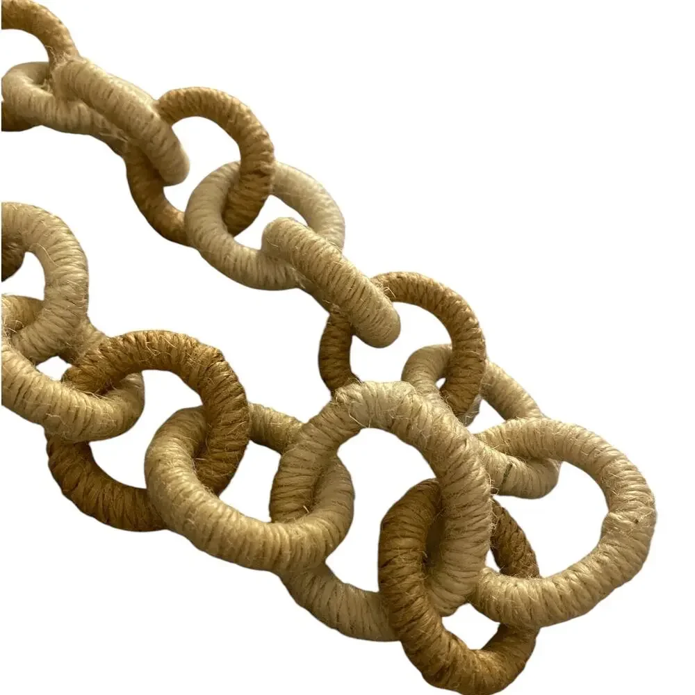 NWOT Women's Handmade Braided Neutral 30